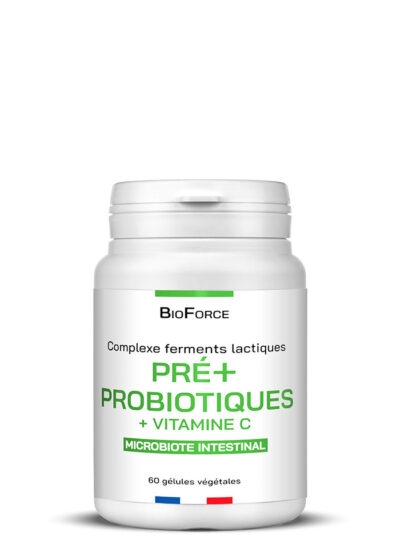 PRÉ + PROBIOTIQUES + VIT. C