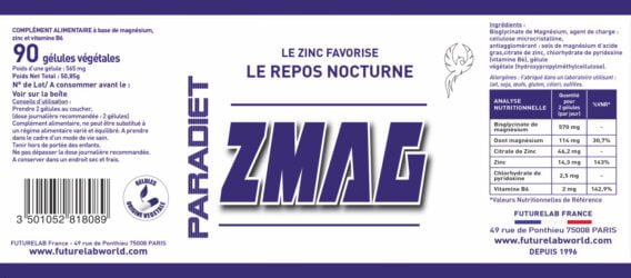 etiquette ZMAG