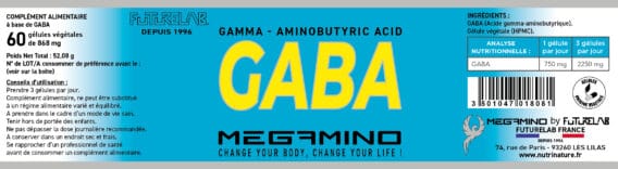 Etiquette GABA