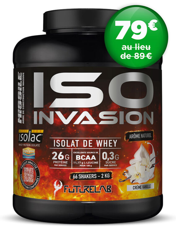 ISO INVASION BD vanille PASTILLE
