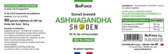 Etiquette SHODEN 155x50 2