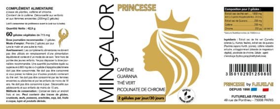 ETIQUETTE MINCALOR OR