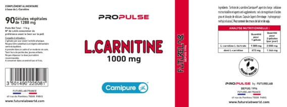 etiquette carnitine 3