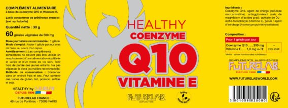 etiquette CoQ10