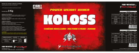 KOLOSS Gainer 2 ETIQUETTE KOLOSS 445x170 2026