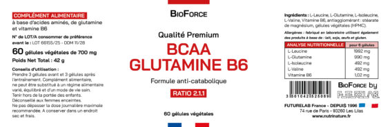 Etiquette BCAA BIOFORCE 160x52 1