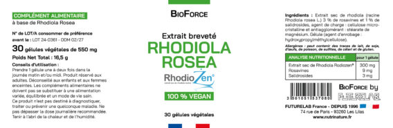 Etiquette RHODIOLA BIOFORCE 160x52 1