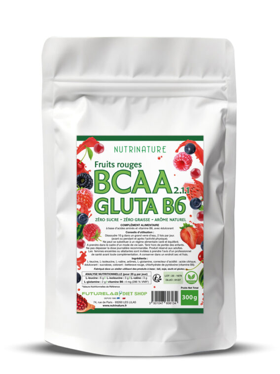 BCAA GLUTA B6 (poudre) 1 sachet bcaa 300 g FR