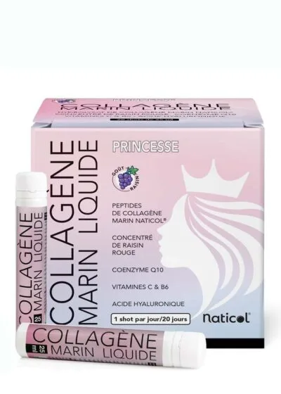 Accueil 19 COLLAGÈNE MARIN NATICOL® À BOIRE (SAVEUR NATUREL RAISIN) - 20 SHOTS