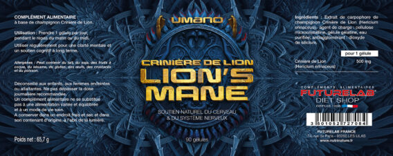 ETIQUETTE 185x7 UMANO LION