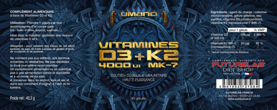 ETIQUETTE 185x7 UMANO VIT D3