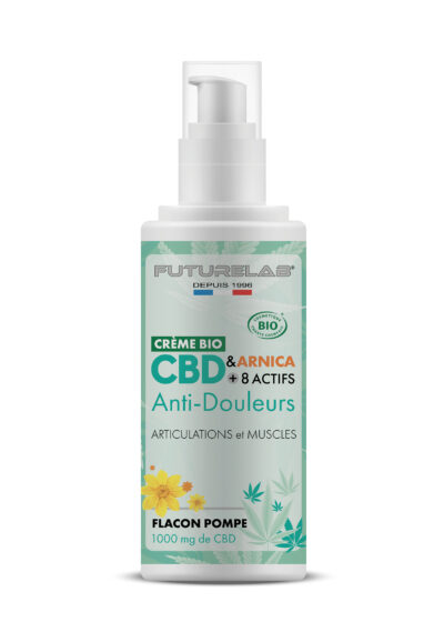 Accueil 26 CRÈME BIO CBD & ARNICA + 8 actifs