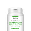 Capsule Vitamine D3 4000 UI avec huile d’olive de BioForce, label qualité premium, 30 gélules végétales, naturel 100 %.