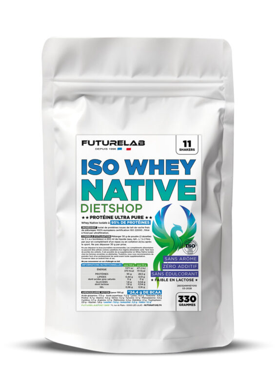 ISO WHEY NATIVE PROMO 🎁 1 sachet NATIVE 330 g 1