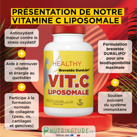 VITAMINE C LIPOSOMALE DuraLipoTM 5 CREA VIGNETTE SITE VIT C LIPO