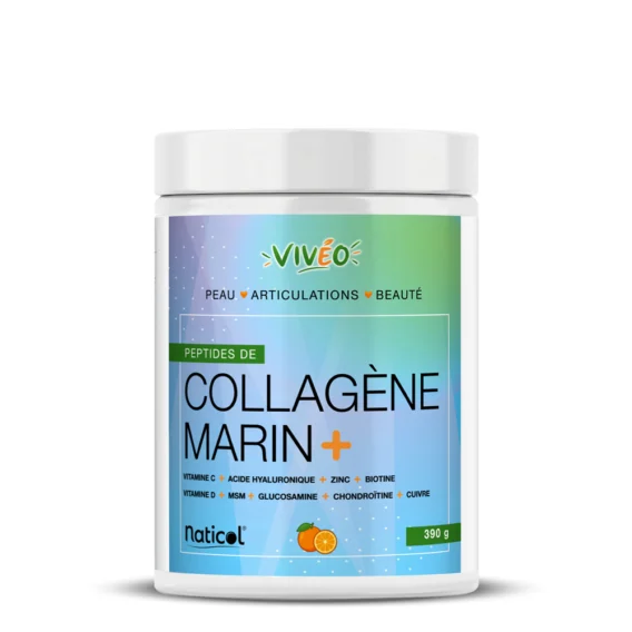 COLLAGÈNE MARIN NATICOL® + (anti-âge et articulations) 1 COLLAGENE VIVEO 390